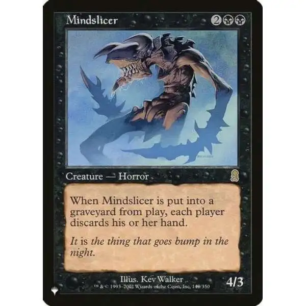 MtG Trading Card Game Mystery Booster Rare Mindslicer #149