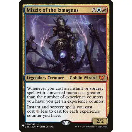 MtG Trading Card Game Mystery Booster / The List Mythic Rare Mizzix of the Izmagus #50