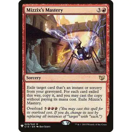 MtG Trading Card Game Mystery Booster / The List Rare Mizzix's Mastery #29