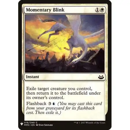 MtG Trading Card Game Mystery Booster / The List Common Momentary Blink #16
