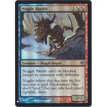 MtG Trading Card Game Mystery Booster / The List Common Foil Noggle Bandit #106