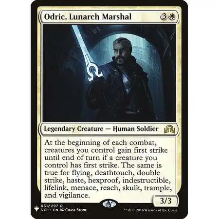 MtG Trading Card Game Mystery Booster / The List Rare Odric, Lunarch Marshal #31