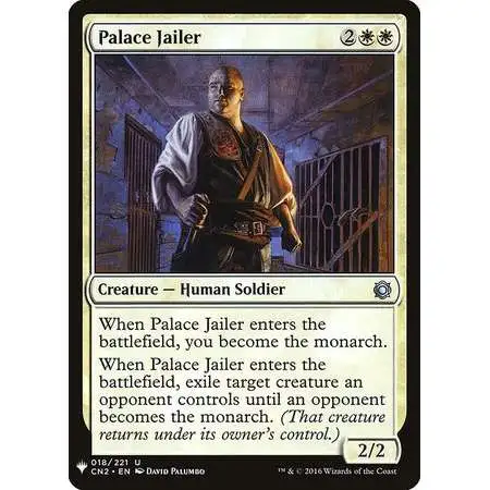 MtG Trading Card Game Mystery Booster / The List Uncommon Palace Jailer #18