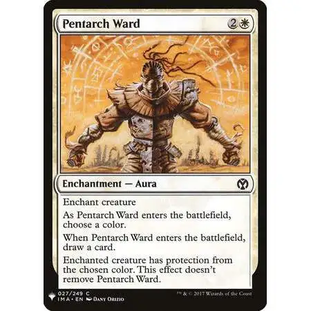 MtG Trading Card Game Mystery Booster / The List Common Pentarch Ward #27