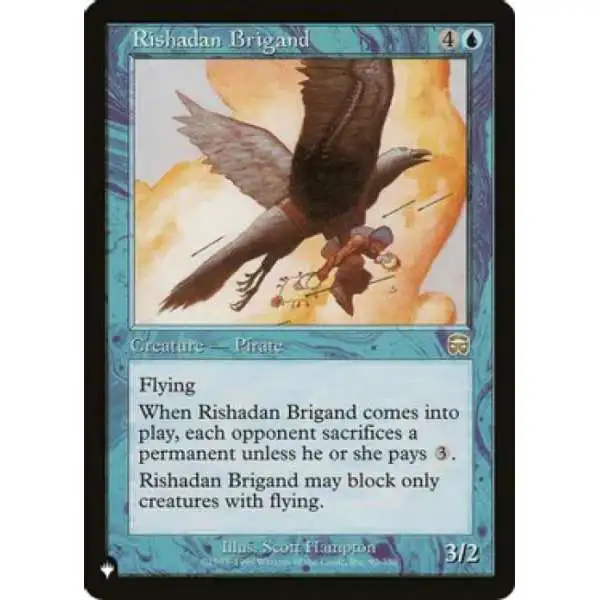 MtG Trading Card Game Mystery Booster Rare Rishadan Brigand #92
