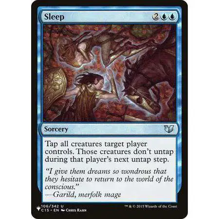 MtG Trading Card Game Mystery Booster / The List Uncommon Sleep #106