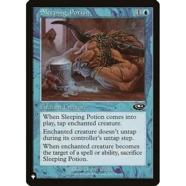 MtG Trading Card Game Mystery Booster Common Sleeping Potion #34