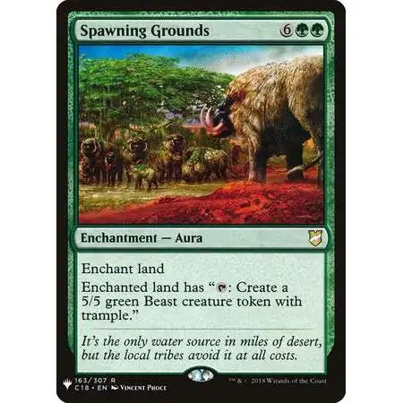 MtG Trading Card Game Mystery Booster / The List Rare Spawning Grounds #163