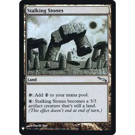 MtG Trading Card Game Mystery Booster / The List Uncommon Foil Stalking Stones #284