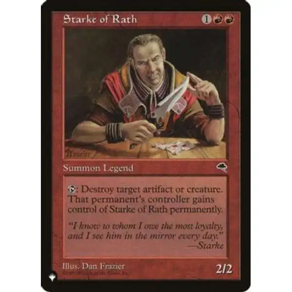 MtG Trading Card Game Mystery Booster Rare Starke of Rath