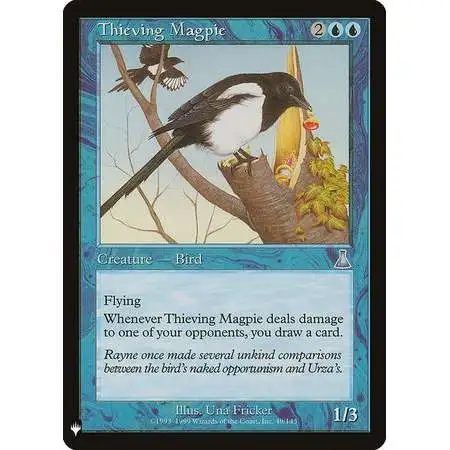 MtG Trading Card Game Mystery Booster / The List Uncommon Thieving Magpie #49