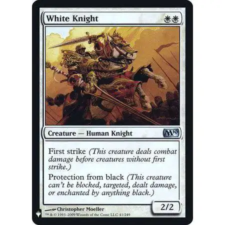 MtG Trading Card Game Mystery Booster / The List Uncommon White Knight #41