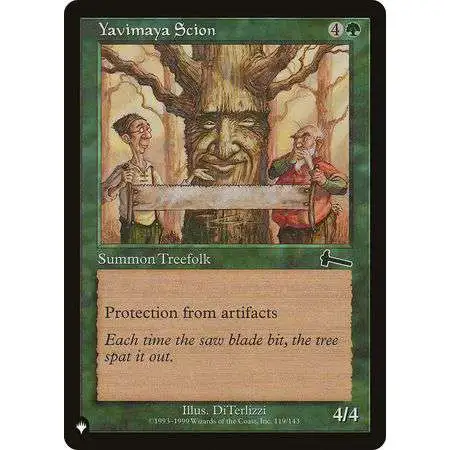 MtG Trading Card Game Mystery Booster / The List Common Yavimaya Scion #119