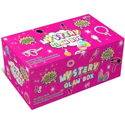 Fidget Toys GLAM Mystery Fidget Box [25 Surprises, Damaged Package]