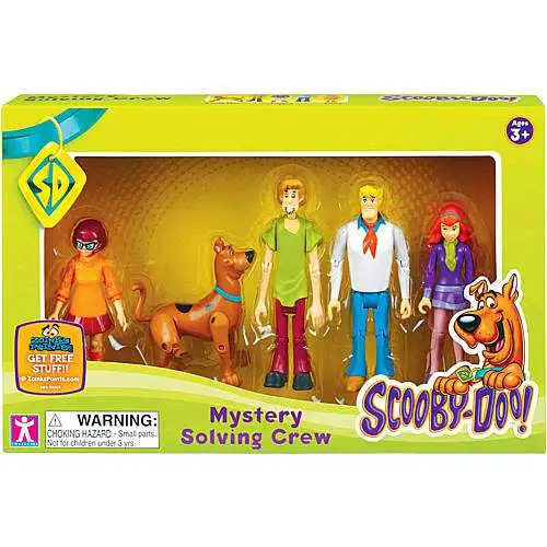 Scooby Doo Mystery Mates Mystery Solving Crew Action Figure 5-Pack [Version 2]