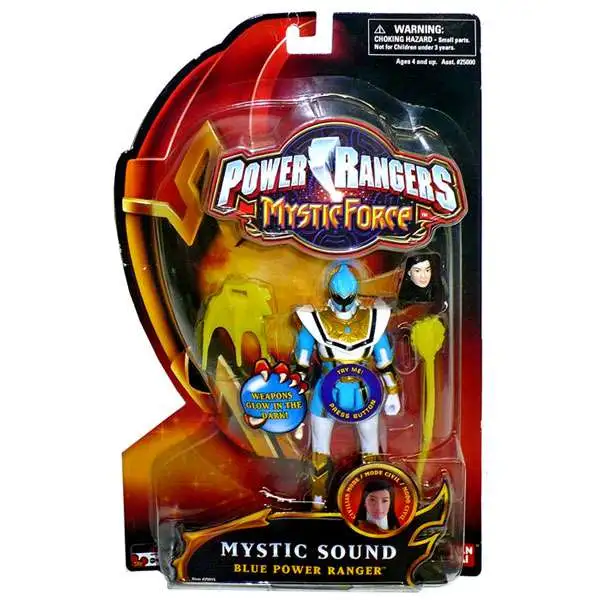 Power Rangers Mystic Force Mystic Sound Blue Power Ranger Action Figure