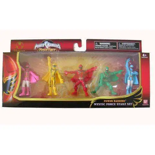 Power Rangers Mystic Force Stakz Set 3-Inch PVC Figures