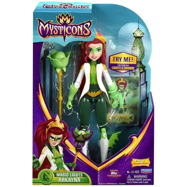 Nickelodeon Mysticons Magic Lights Arkayna 10-Inch Deluxe Doll [Lights & Sounds]