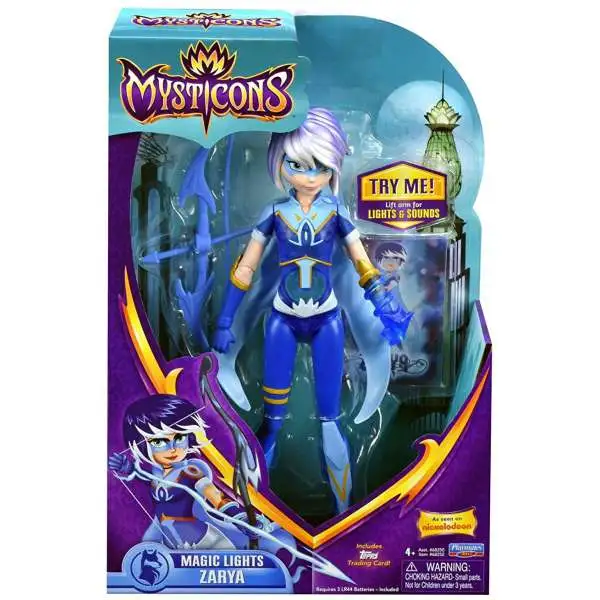 Nickelodeon Mysticons Magic Lights Zarya 10-Inch Deluxe Doll [Lights & Sounds]