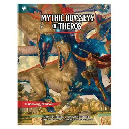 Dungeons & Dragons 5th Edition Mythic Odysseys of Theros Hardcover Roleplaying Book [Regular Cover]