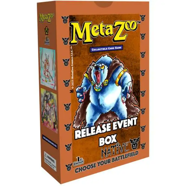 MetaZoo Trading Card Game Cryptid Nation Native Event Deck [1st Edition]