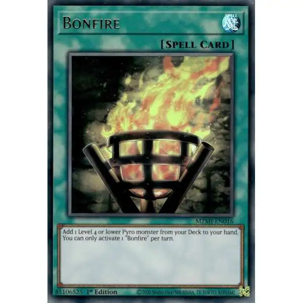 yugioh bonfire deck - MP24-EN133 - Prismatic Secret Rare YuGiOh Trading Card Game Maze