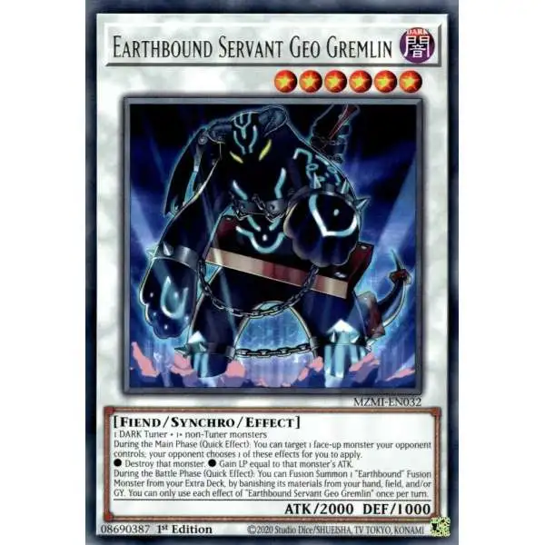 yugioh earthbound servant deck Complete Custom for Yu-Gi-Oh! 5D's except Fusion or Synchro Monsters Earthbound Servant Geo Gremlina -