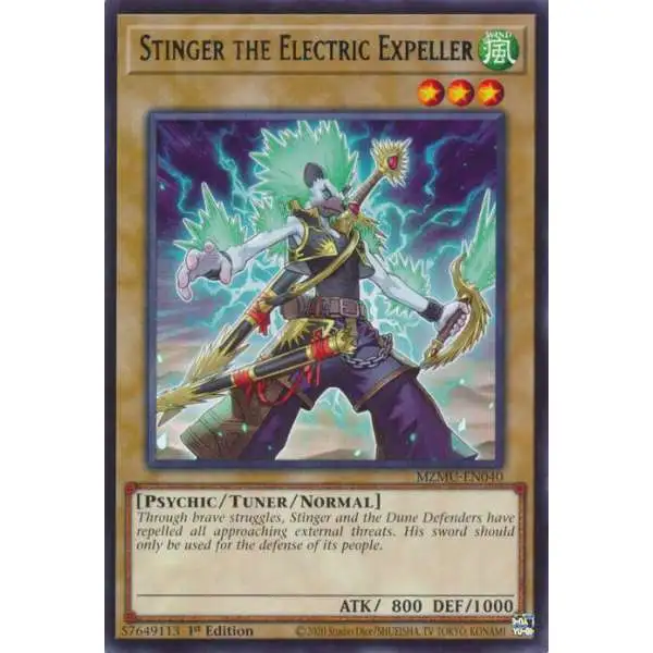 YuGiOh Trading Card Game Maze of Muertos Single Card Rare Stinger