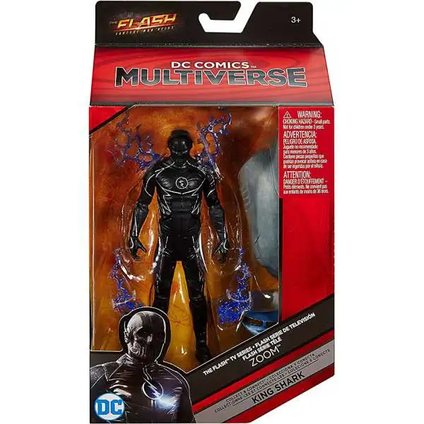 DC Flash TV Series Multiverse King Shark Series Zoom Action Figure [Damaged Package]