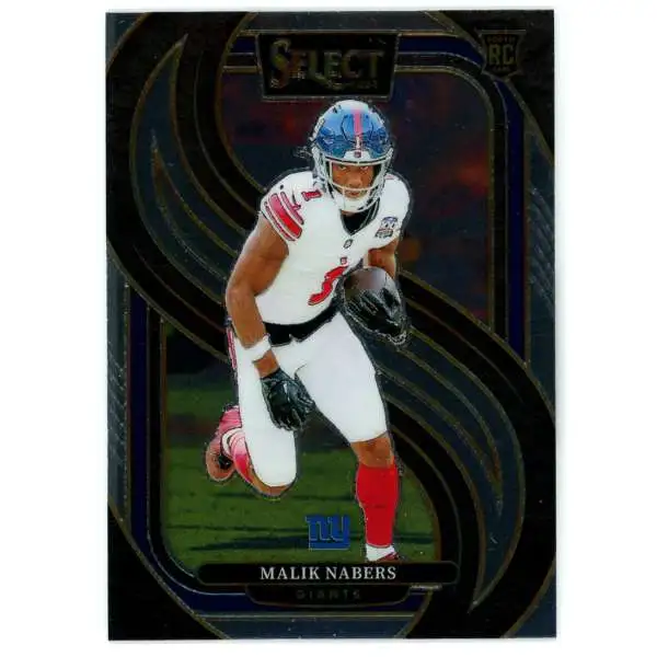 NFL 2024 Panini Select Football Base Premier Level Malik Nabers #116 [Rookie]