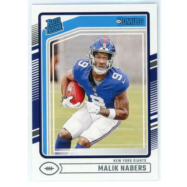 NFL 2024 Panini Donruss Football Malik Nabers #383 [Rookie]