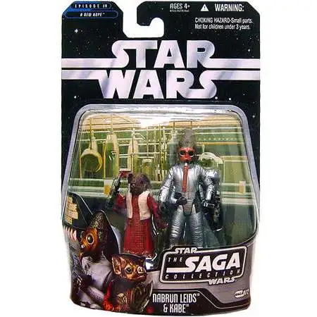 Star Wars A New Hope 2006 Saga Collection Nabrun Leids & Kade Action Figure 2-Pack #72