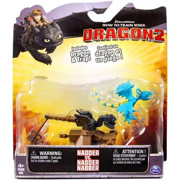 How to Train Your Dragon 2 Nadder vs. Nadder Nabber Action Figure 2-Pack