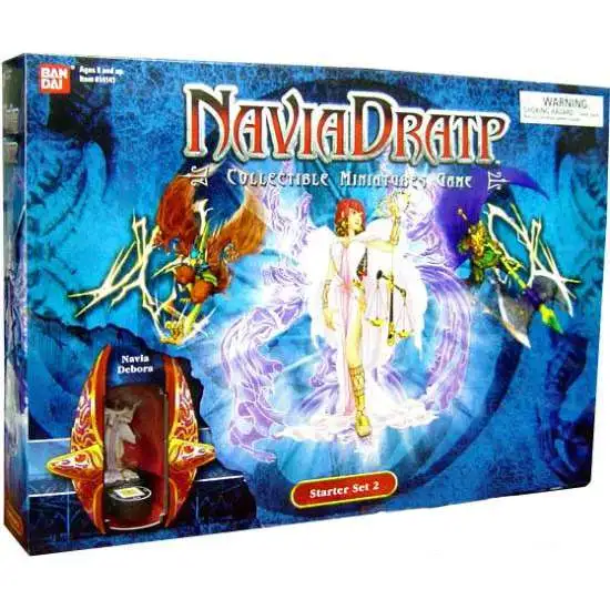 Collectible Miniatures Game Navia Dratp Starter Set #2 [Blue, Damaged Package]