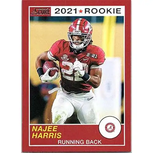 NFL 2021 Panini Chronicles Score Draft Picks Najee Harris #67 [Rookie]