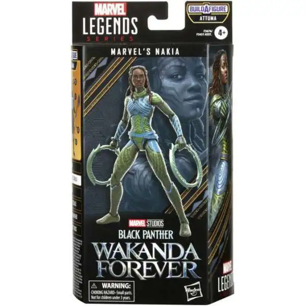 Black Panther: Wakanda Forever Marvel Legends Attuma Series Nakia Action Figure