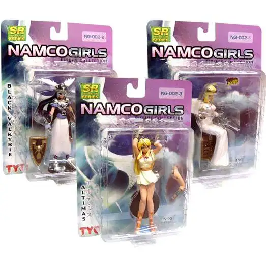 SR Series 2 Namco Girls Set of 3 Action Figures