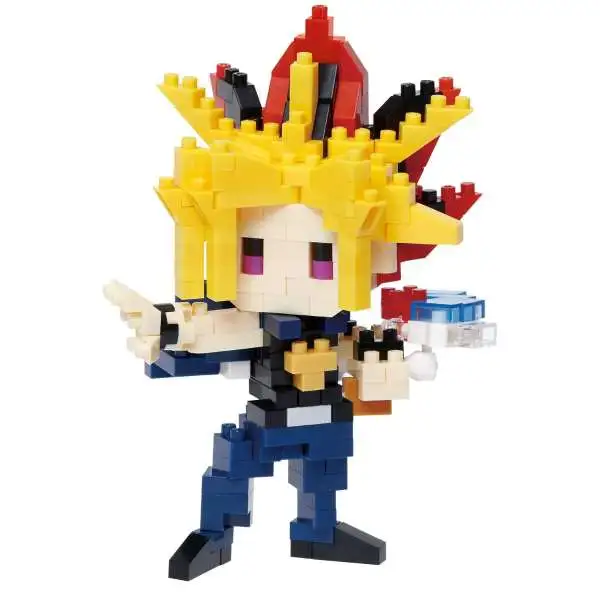 Nanoblock YuGiOh! Duel Monsters Character Collection Series Yami Yugi 3.62-Inch Building Block Set