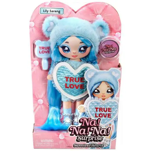 Na Na Na Surprise Teens™ Slumber Party Fashion Doll – Lara Vonn, 11 inch  Soft Fabric Doll, Teddy Bear Inspired with Brunette Hair 