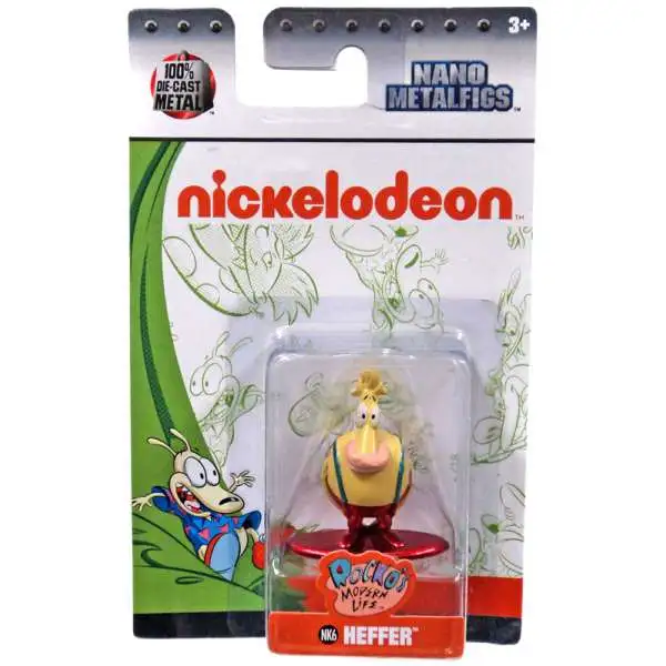 Nickelodeon Rocko's Modern Life Nano Metalfigs Heffer 1.5-Inch Diecast Figure NK6