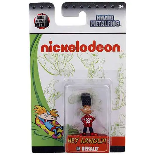 Nickelodeon Hey Arnold! Nano Metalfigs Gerald 1.5-Inch Diecast Figure NK8