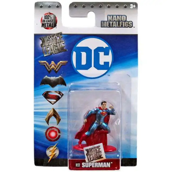 DC Justice League Nano Metalfigs Superman 1.5-Inch Diecast Figure DC52 [DC52]