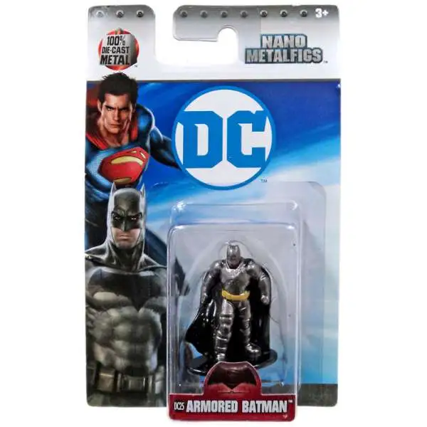 DC Nano Metalfigs Armored Batman 1.5-Inch Diecast Figure DC25