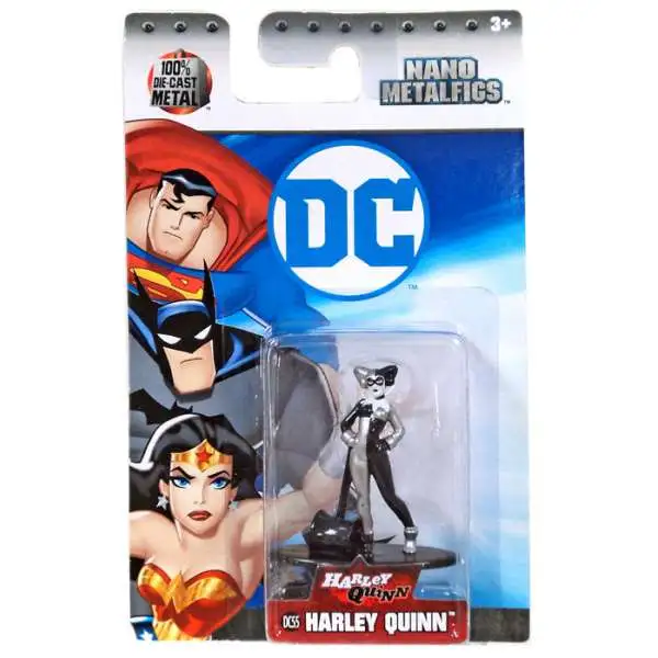 DC Nano Metalfigs Harley Quinn 1.5-Inch Diecast Figure DC55 [DC55]