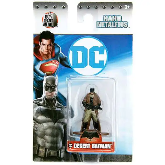 DC Batman v Superman Nano Metalfigs Desert Batman 1.5-Inch Diecast Figure DC2