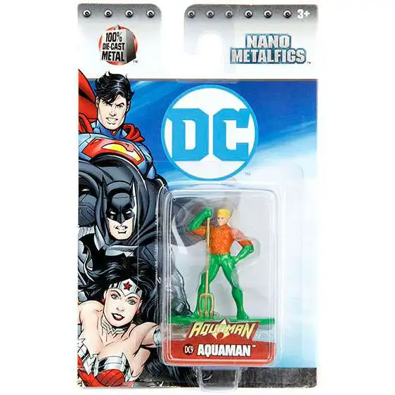 DC Nano Metalfigs Aquaman 1.5-Inch Diecast Figure DC9 [DC9]