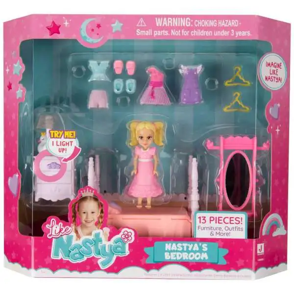 Like Nastya Nastya's Bedroom Playset