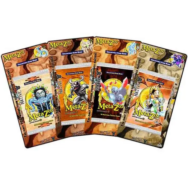 MetaZoo Trading Card Game Cryptid Nation Native BLISTER Pack [1st Edition, 12 Cards, 1 RANDOM Pack Design]