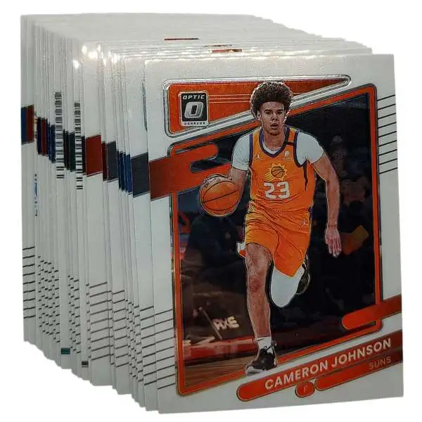 NBA Panini 2021-22 Donruss Optic Basketball Lot of 25 Single Cards