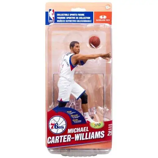 McFarlane Toys NBA Philadelphia 76ers Sports Basketball Series 25 Michael Carter-Williams Action Figure